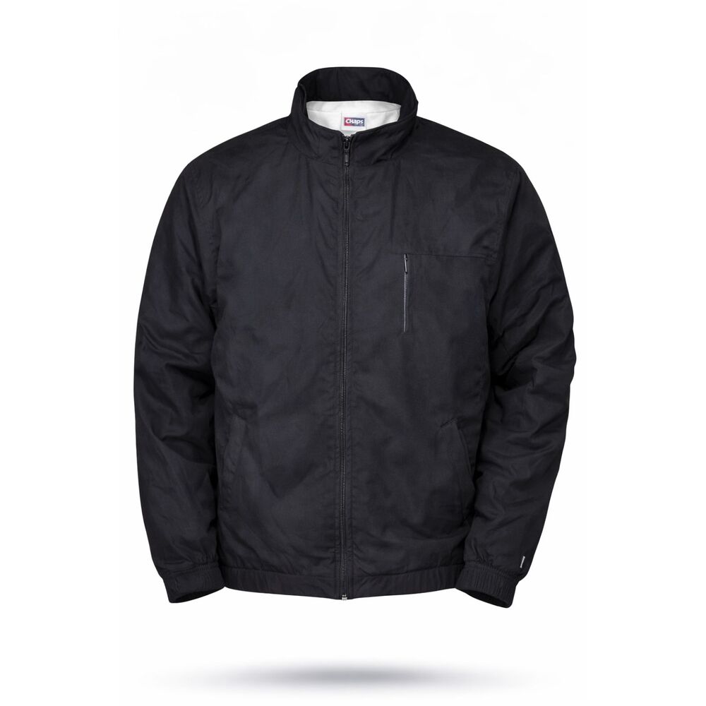 Chaps Mens Heavy Jacket / Coat Insulated & Lined Full Zip Pockets Size XL